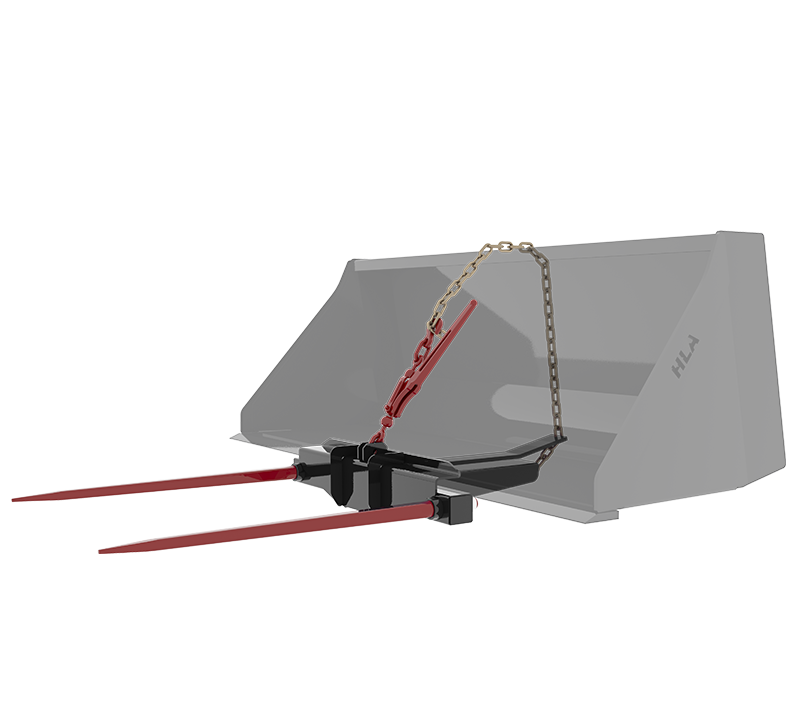 Double Prong Bucket Spear Studio Product