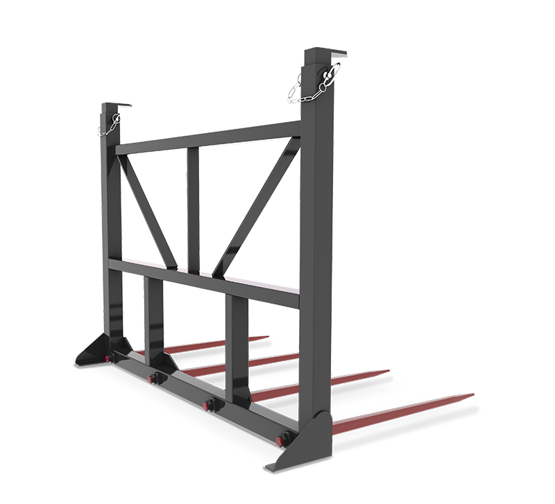 View the second image of the Four Prong Bale Spear c/w Adjustable Guard