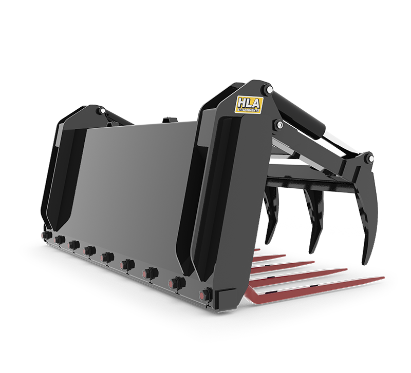 View the second image of the Manure Fork with Cranked Kverneland Tine & Skidsteer Grapple