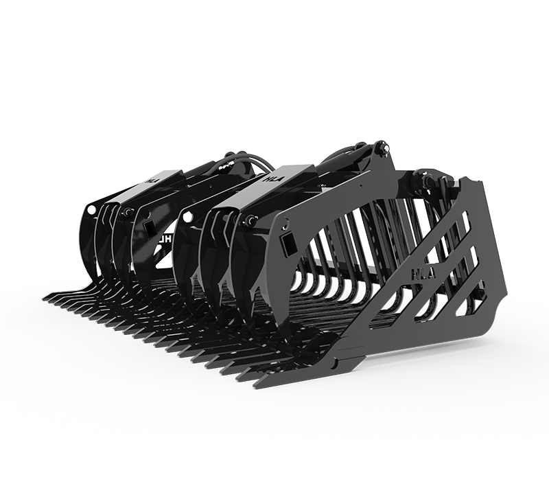 Stone Fork (Retainer Style Tine) with Split Grapple - REGULAR DUTY Product