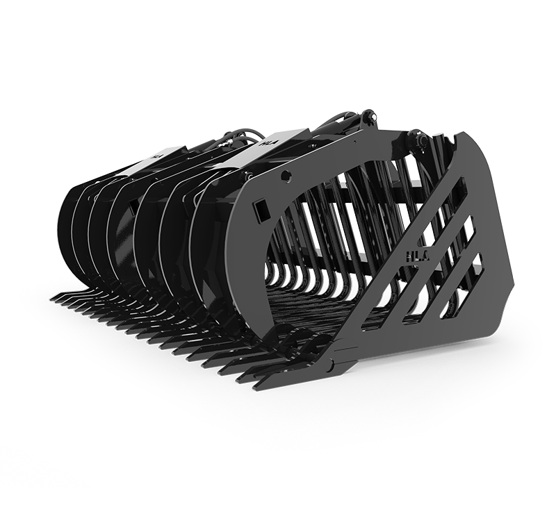 Stone Fork (Retainer Style Tine) with Split Grapple - HEAVY DUTY Product