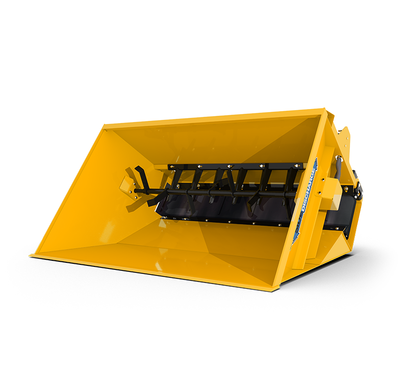 Side Discharge Sawdust Bucket Product